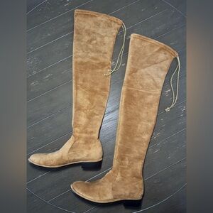 Women's Tan Over-the-Knee Boots